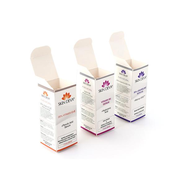 Printed Cosmetic Packaging Box 10cm Hight Vitamin Hyaluronic Acid