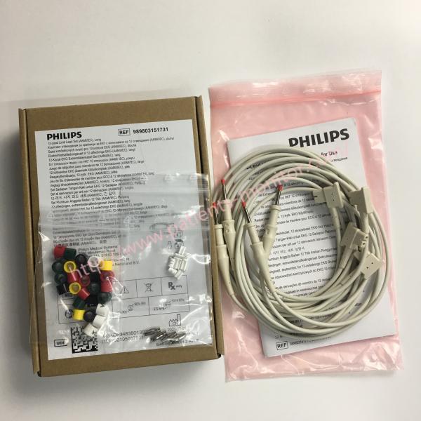 Quality REF 989803151731 Patient Monitor Accessories PHiliph 12 Lead Limb Lead Set AAMI IEC Long for sale