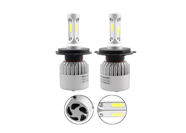 Quality Bright COB LED Headlight Bulbs H4 LED Headlight Bulbs S2 8000LM LED Headlamp For Cars for sale