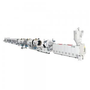 China Big Size PE Pipe Extrusion Machine With Single Screw Extruder SJ160/33 on sale