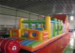 Fire Resistant Huge Inflatable Obstacle Course Playground / Obstacle Course