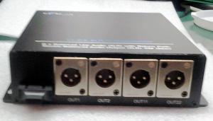 Banlanced/unbanlanced broadcast line-level audio to fiber converter