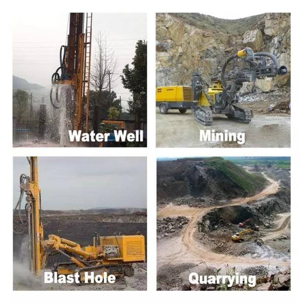 12" DHD1120 High Pressure DTH Drill Bits φ305 - φ445 For Water Well Drilling / Mining