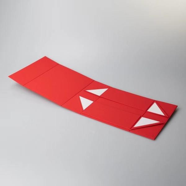 Recycled Gift Cardboard Foldable Boxes Magnetic Closure Packaging Folding For Cosmetic Wig Shoe