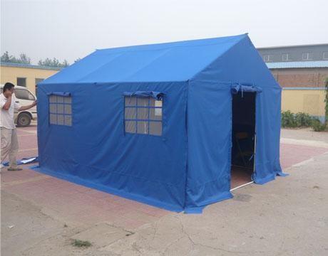 Quality Civil Affairs Emergency Outdoor Canvas Tent / Military Wall Tent With PVC Fabric for sale