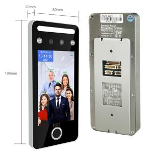 WiFi HD 720P Biometric Time Attendance System Face Recognition Machines