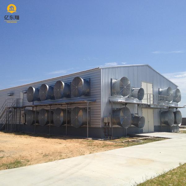 Quality Large Scale Steel Structure Poultry House Construction Q235 Q235B Q345 S355 for sale