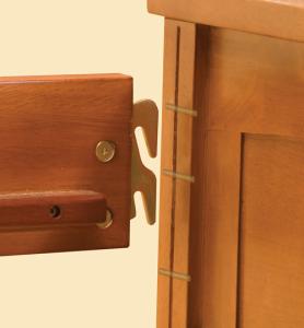 Single-side Bracket Bed Frame Conversion Brackets for Wood Bed Claw 10 Hook Plates