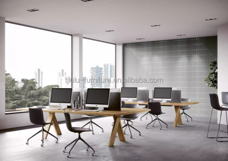 Wholesales Simple Wooden Dining Table for Restaurant Home Customized Multi Size Rectangle Tables