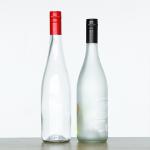 Empty 750ml Bordeaux Wine Glass Bottle With Wooden Cork Lid