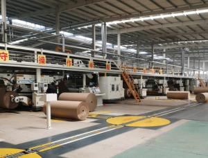 China ISO Automatic Cardboard Box Making Machine 200m/Min Design Speed on sale