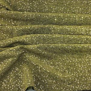 China Classic 147cm Polyester Embroidered Sequin Mesh Fabric For Evening on sale