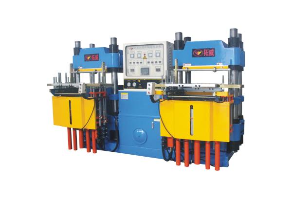 Quality Automatic Rubber Injection Moulding Machine , Plate Vulcanizing Machine Hot Pressing for sale