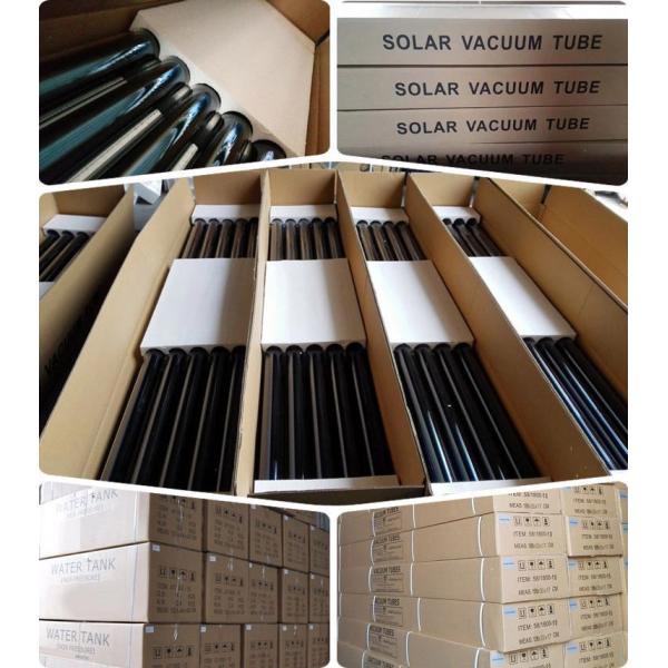 Borosilicate glass solar evacuated tube