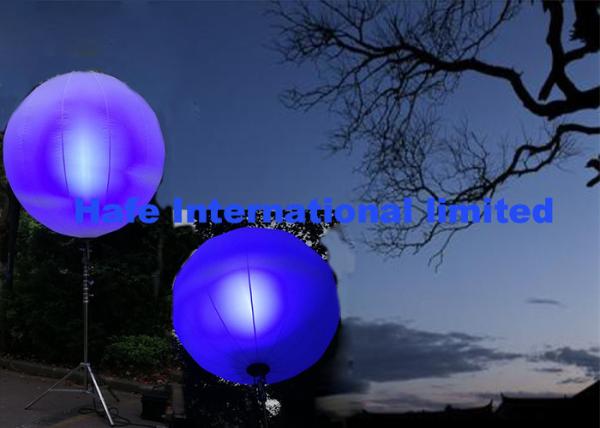 Quality DMX And Dimmable Inflatable LED Light , Led Balloons For Outdoor Events for sale