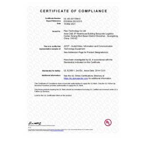 Pipo Technology Co. Ltd. Certifications