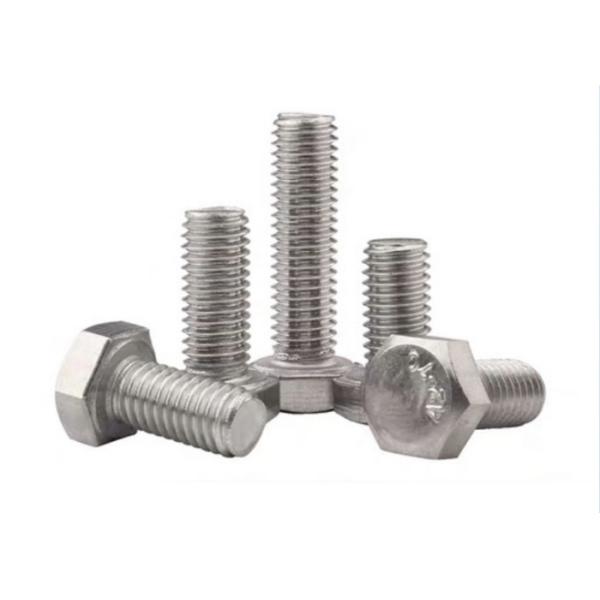 M9 Stainless Steel 316 Bolts DIN934 Hex Nut Washer Polishing