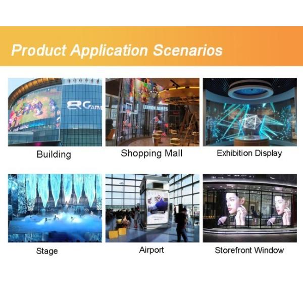 2025 Ultra-thin 3D LED Glass Crystal Film Flexible Display 4K Ultra HD Transparent LED Screen for Retail Window Advertising