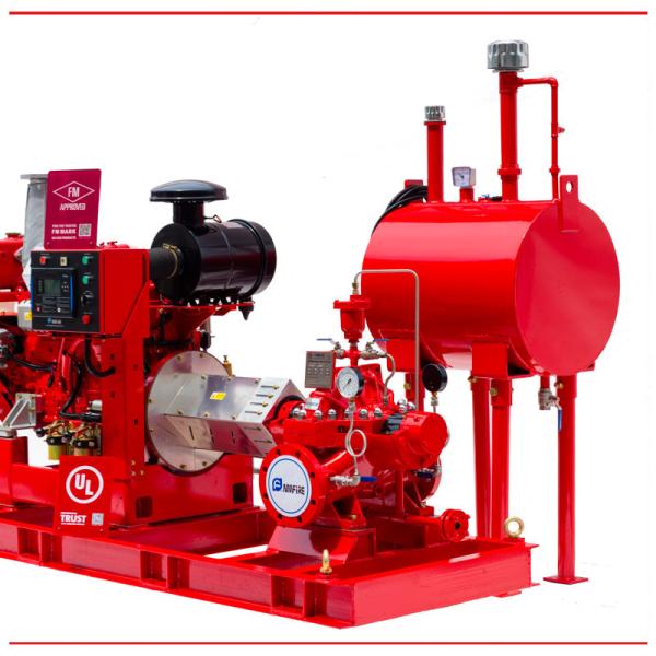 Diesel Fire Pump Fuel Tank NFPA 20 Non Listed Return Swtich Fire Fighting System