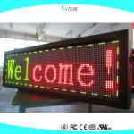 Scrolling running message electronic led display