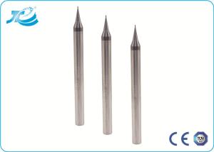 CNC Machinery Square Solid Carbide Mini Endmills , Micro Cutting Tools