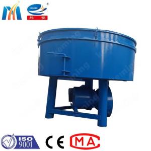 China Kjw 750 L Flat Mouth Concrete Pan Mixer Equipment For House Construction on sale
