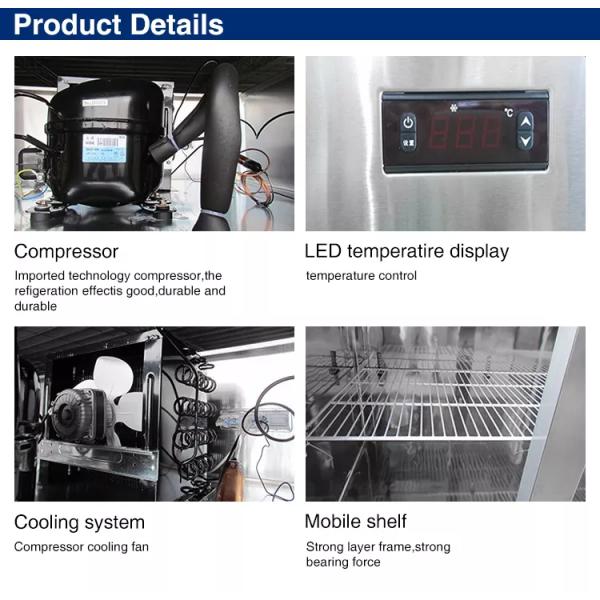 Seafood Fish Glass Door Display Freezer Commercial Sliding Glass Door Chest Freezer