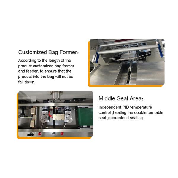 CE Industrial Shrink Wrap Machine 150bags/min Pillow Type