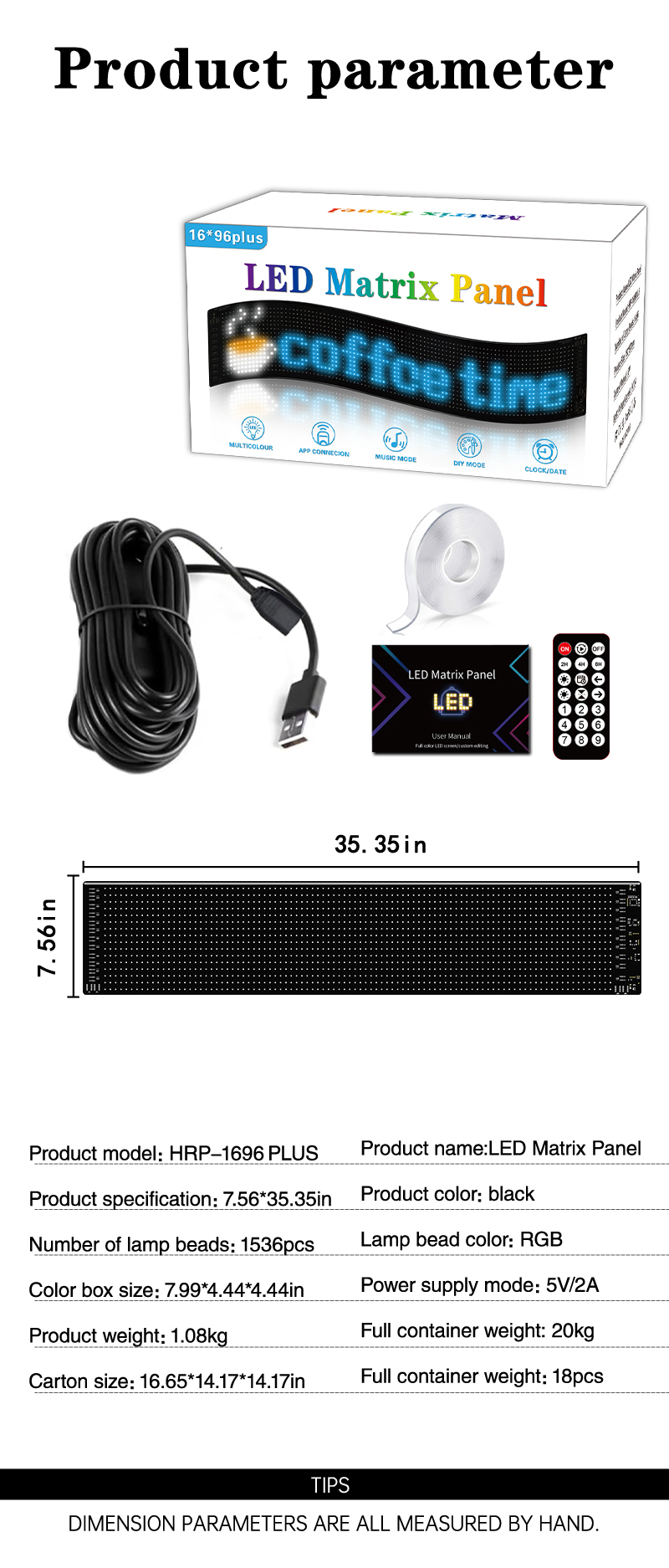 Bluetooth Connection 898x192mm Indoor Fixed LED Screen 3500 Nits Brightness for Indoor Advertising