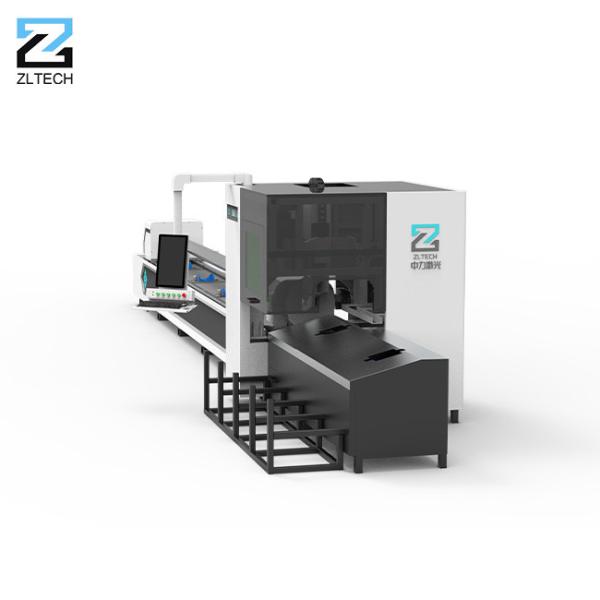 Quality High Power Fiber Laser Tube Cutting Machine 3000mm 6000mm Multi Chuck Automatic Loading Unloading for sale
