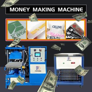 China Vacuum Rubber Vulcanizing Press Machine For Silicone Gift Production on sale