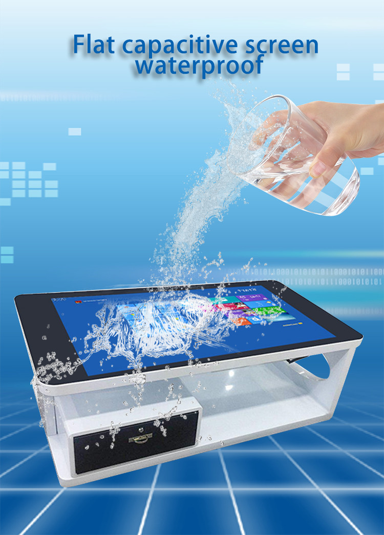 43 Inch Smart Interactive Touch Screen Table LCD Display Infrared Sensor