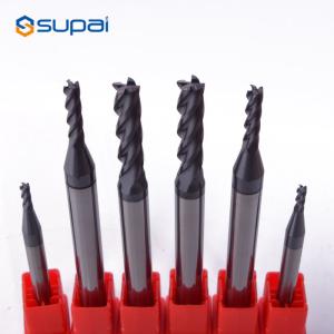 Solid Carbide Tapered End Mills , CNC End Mills For Wood ODM Service