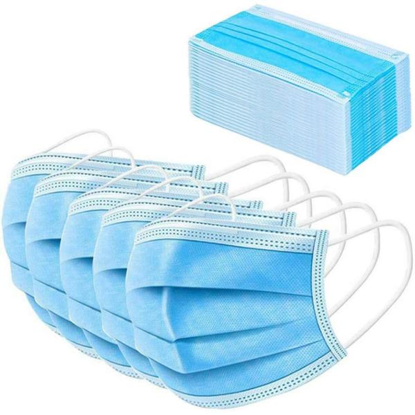 Quality 3 Ply Middle Meltblown Disposable Face Mask Non Woven Material For General Use for sale