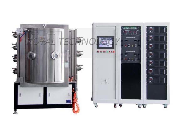 Quality Residential Lighting Titanium Nitride Coating Machine ,  Copper Color PVD Plating Equipment, PVD Brass Color Coating for sale