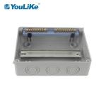 IP65 Surface Mounted Power Distribution Junction Box , 8 Way MCB Box Plastic