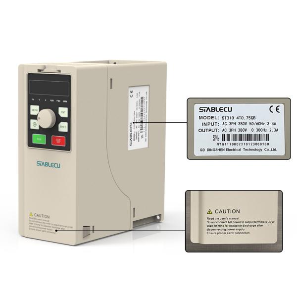 Quality 0.75KW 1HP VFD Variable Frequency Inverter For Three Phase Motor for sale