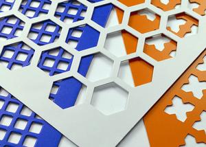 China Straight Holes Stainless Steel Perforated Sheet Anodized For Enhanced Durability ISO Certified on sale