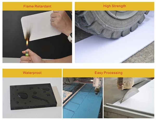 Quality 8mm PVC Foam Boards White Foam Board 4x8 Waterproof PVC Foam Board Panels for sale