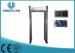 Infrared Sensitivity Security Metal Detectors , 6 Zone Metal Detector Security