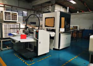Buy cheap Grey Board Positioning Machine 40pcs/Min Paper Stacking Height 280mm product
