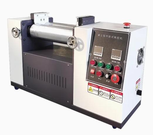 Quality Horizontal Layout Type Laboratory Two Roll Mill Machine For Rubber Mixing for sale
