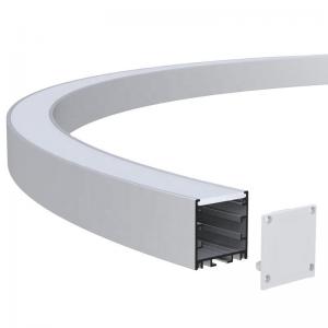 Buy cheap ROHS 6063 Led Corner Profile Hanging Curved Led Light Aluminum Profile product