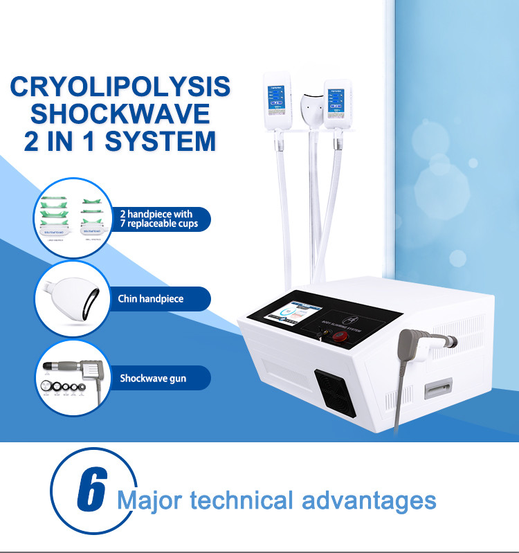 4 In 1 Fat Freeze Shockwave Cellulite Reduction Machine