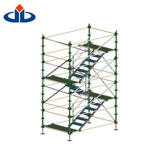 Buy cheap Layher Ringlock Scaffolding System Cantilever Stair Tower Scaffolding product