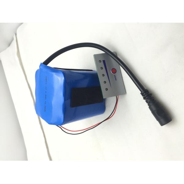 Lithium Ion Rechargeable Battery Pack 18650 7.4V 4400mAh For Power Supply