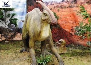 Static Sponge Large Animal Lawn Ornaments , Simulation Velociraptor Life Size Model 