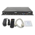PIP POP HDMI Multi Viewer 4k 4x1 With IR Remote RS232 Control Center Control