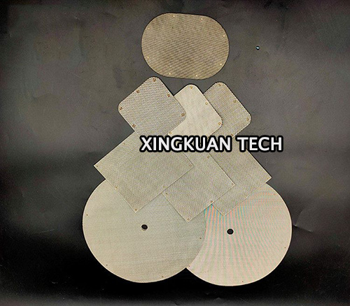Stainless Steel Extruder Screen Mesh Filter Foreign Particles From Melt Plastic