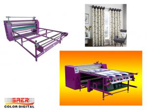 China Sublimation Printing Digital Heat Press Machine For Printing Shops Oil Heating on sale